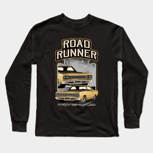 1968 Road Runner Muscle Car Long Sleeve T-Shirt